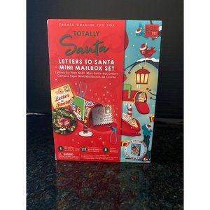 Letter to Santa, Totally Santa, DIY Mini Mailbox Set, NWB